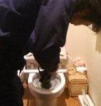 圧力ポンプによるトイレつまり修理