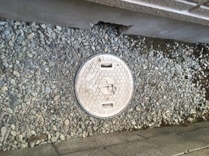 排水桝の設置完了