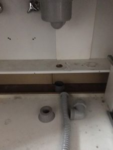 排水ホースの洗浄